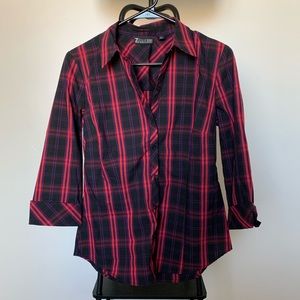 Half Sleeve Button-Down Shirt